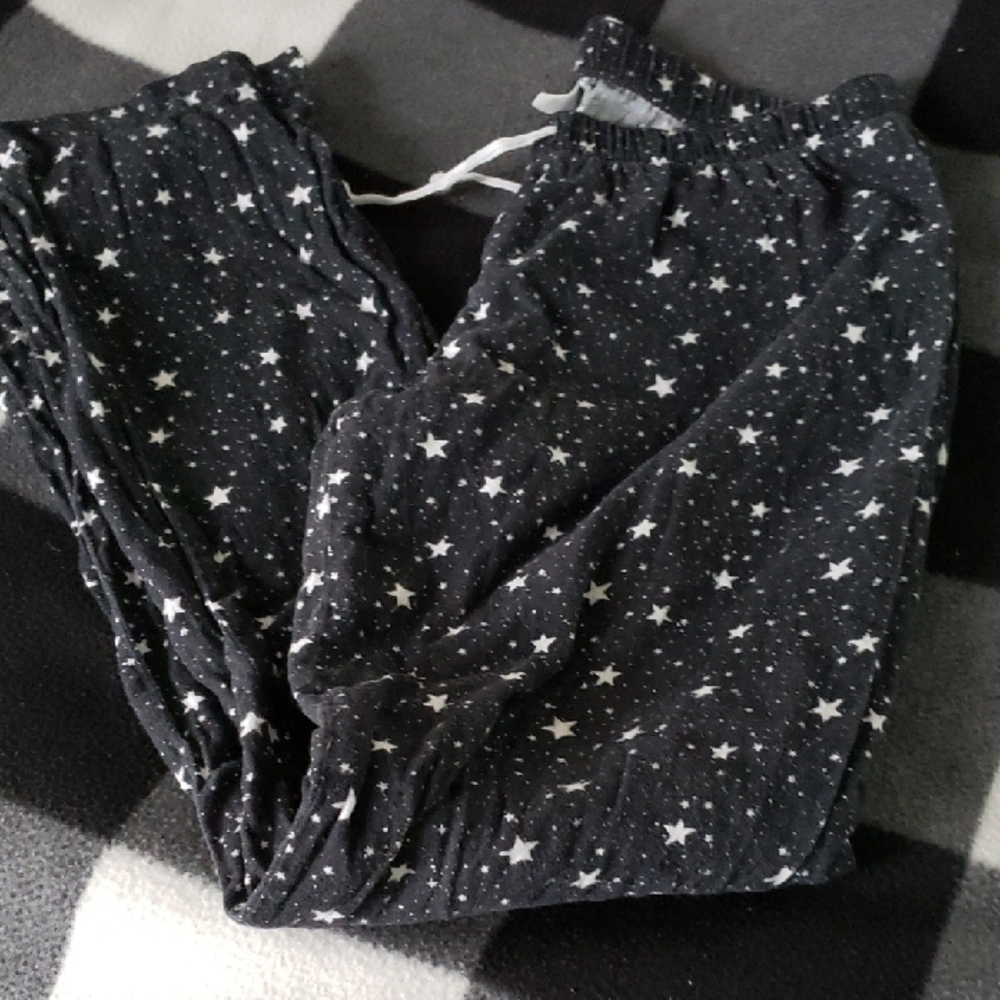 Old Navy Flannel Pajama Pant Star Print
